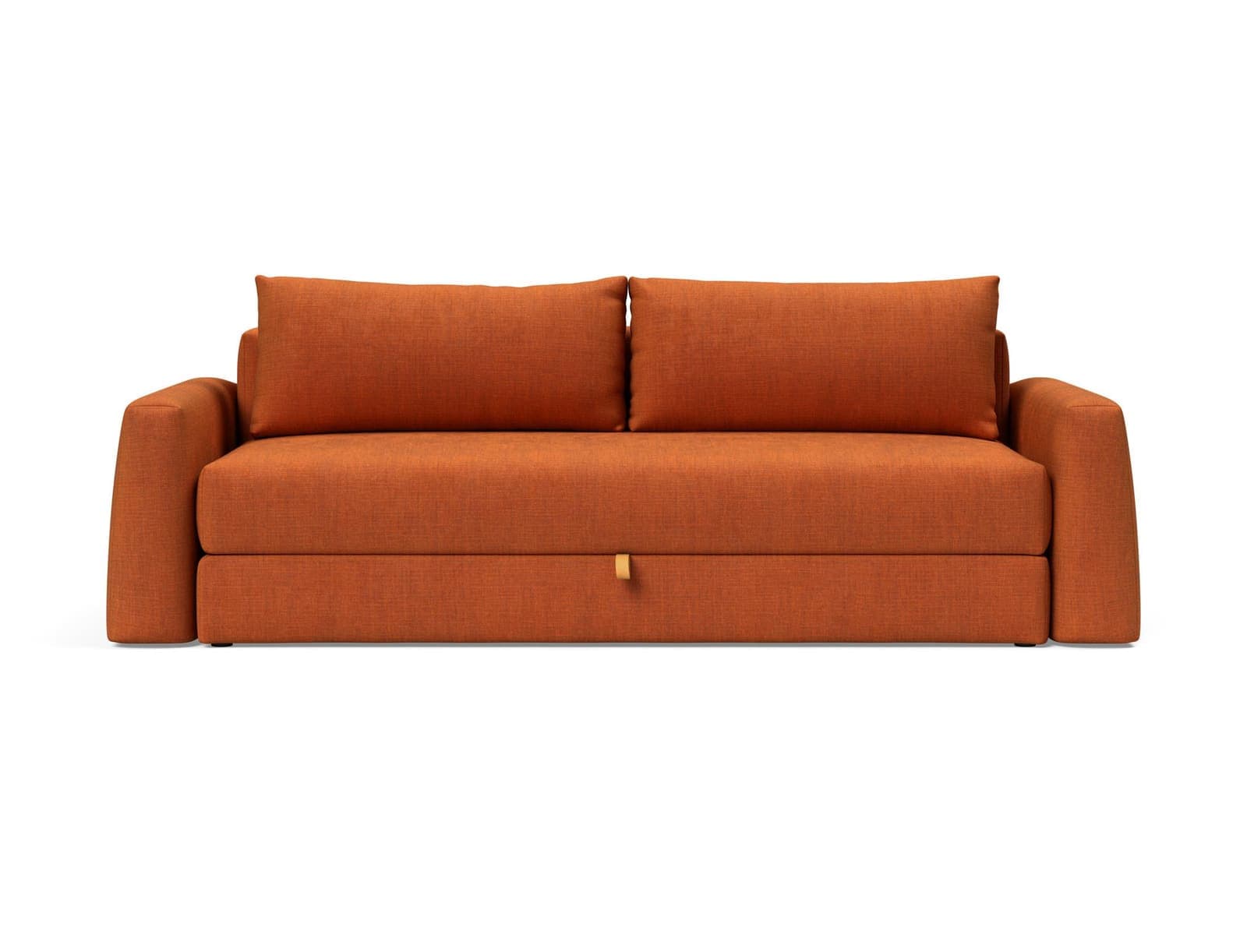 Cone sovesofa i 412 Esina Rust Orange, som sofa