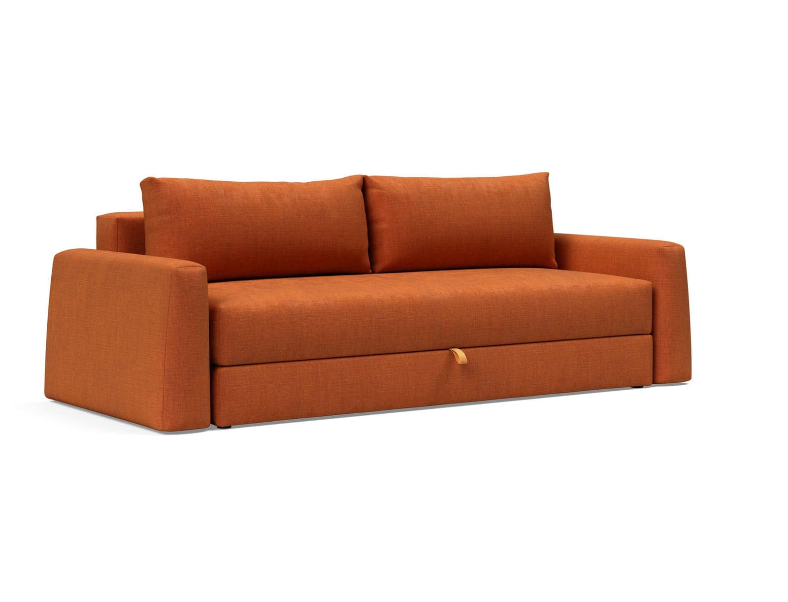 Cone sovesofa i 412 Esina Rust Orange, som sofa (2)
