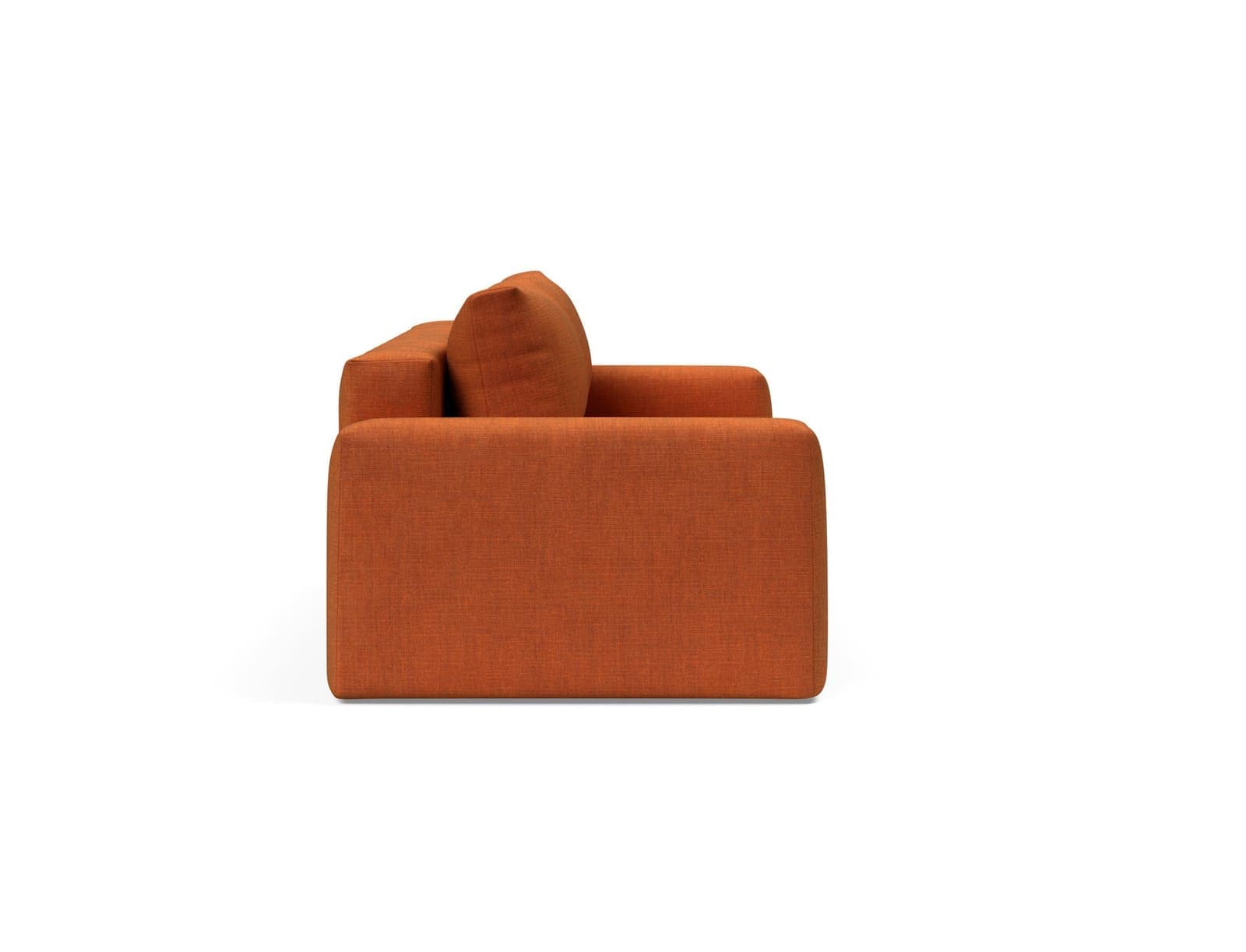 Cone sovesofa i 412 Esina Rust Orange, som sofa (3)