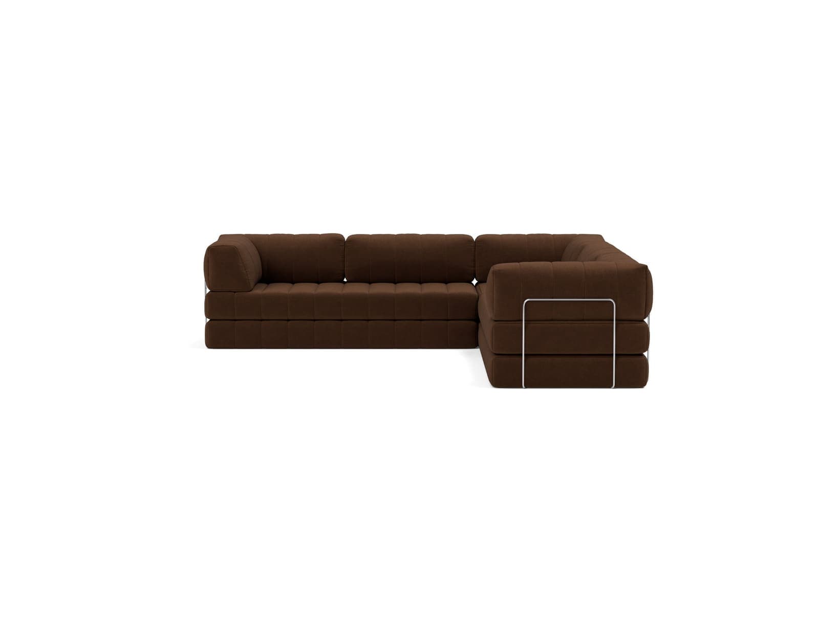 CozyPad sovesofa i 359 Taura Cappuccino, som sofa