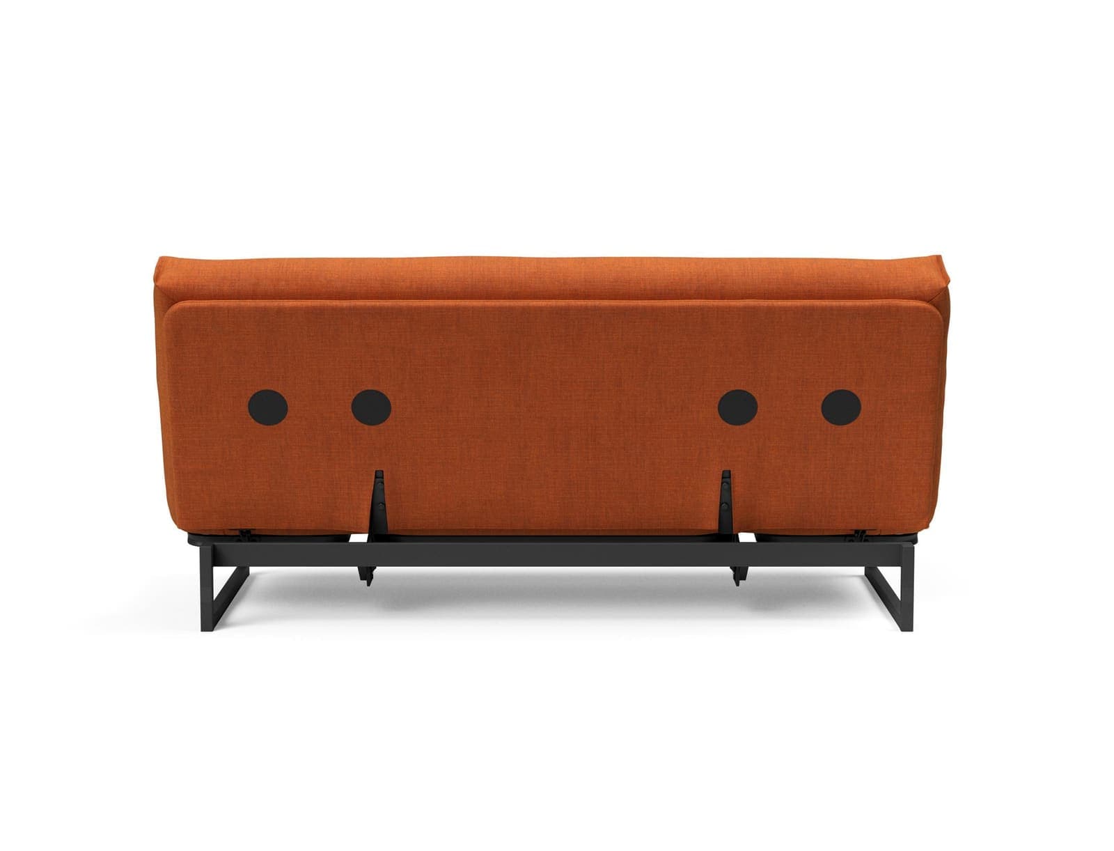 Fraction daybed i 412 Esina Rust Orange, som sofa (4)