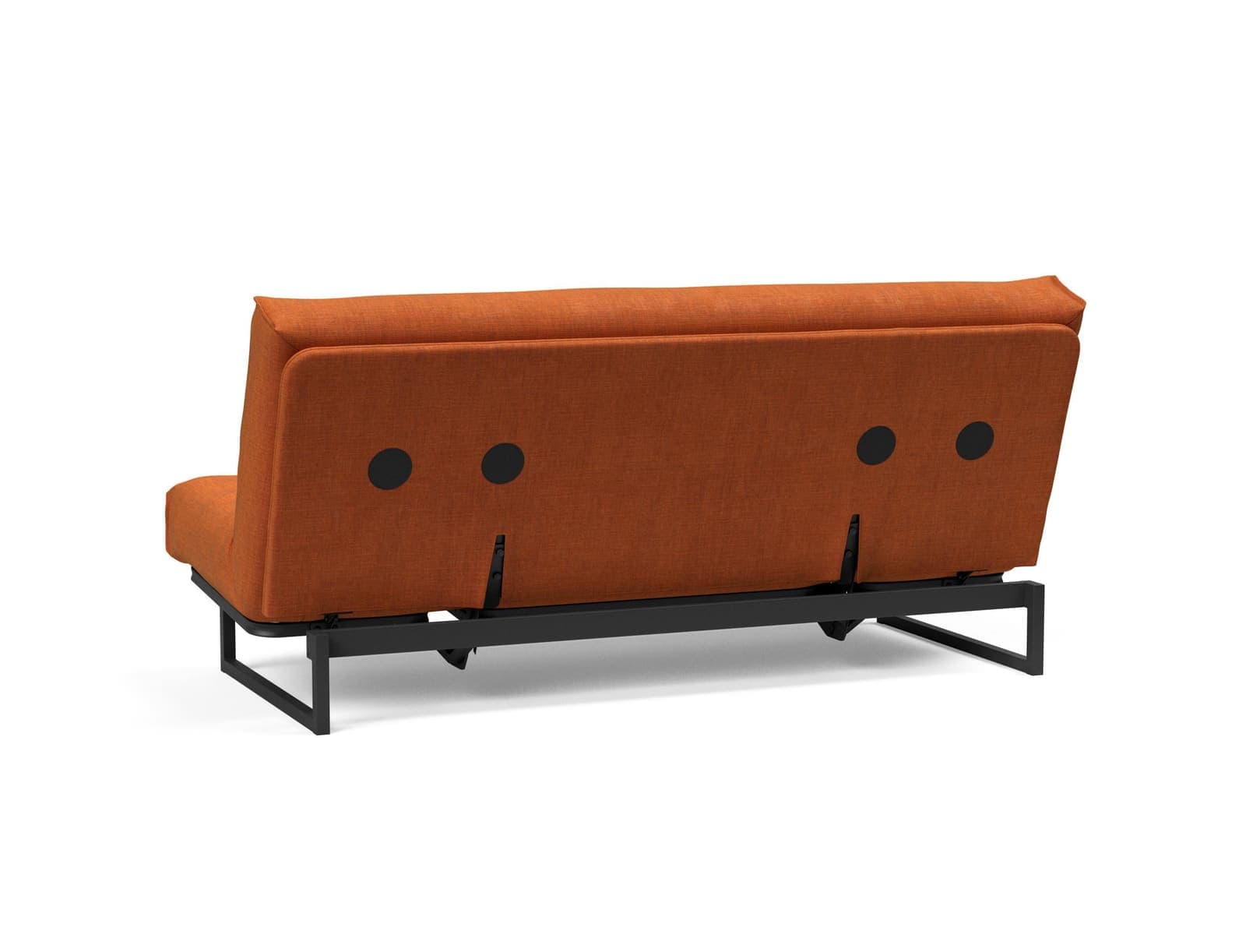 Fraction daybed i 412 Esina Rust Orange, som sofa (5)