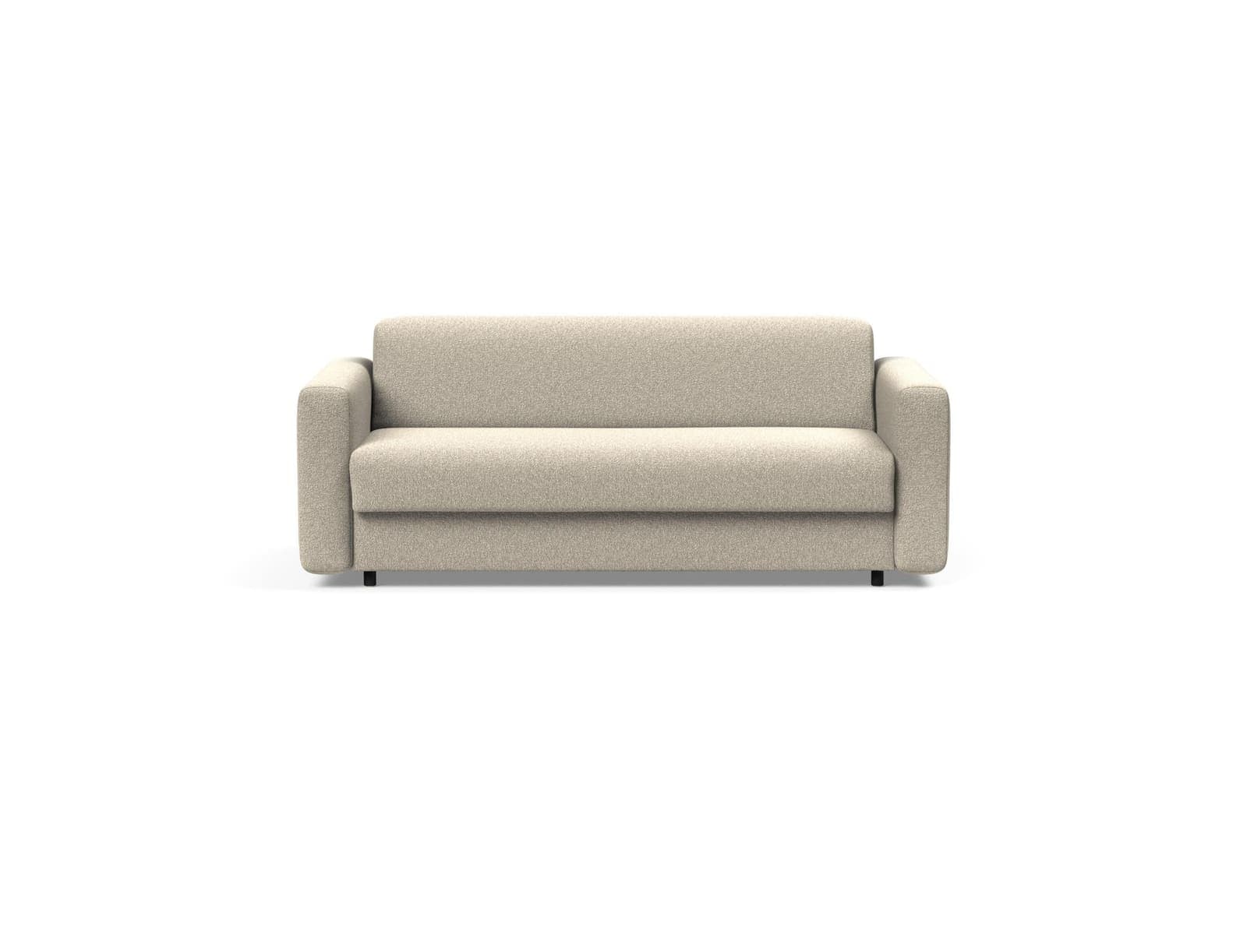 Killian sovesofa i 539 Bouclé Beige, som sofa