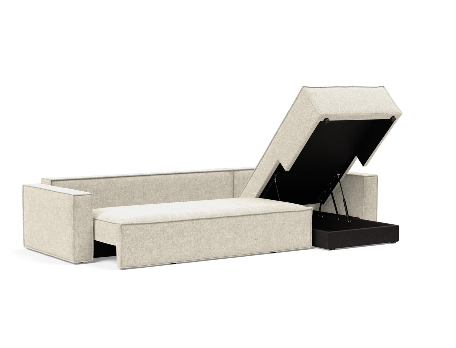 Newilla Lounger sovesofa i 357 Taura Off White, som sofa (6)