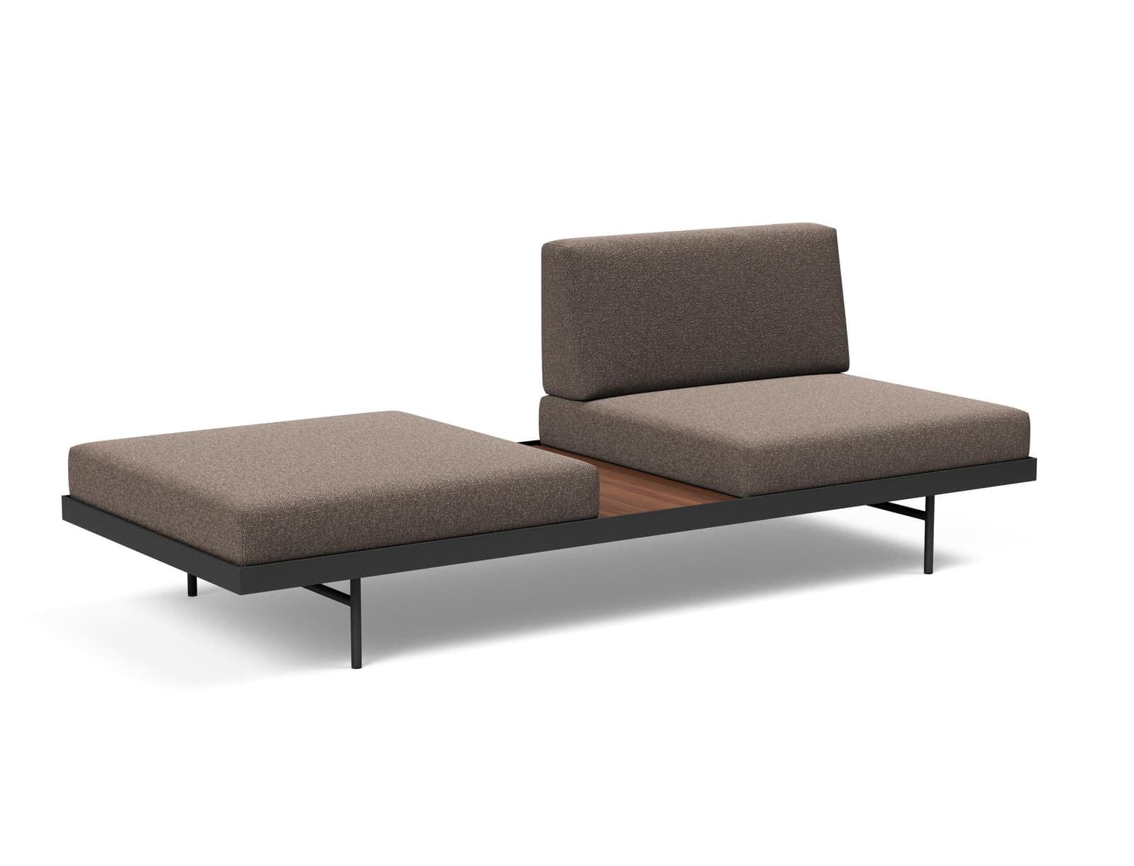 Puri daybed i 530 Bouclé Taupe, som sofa (2)