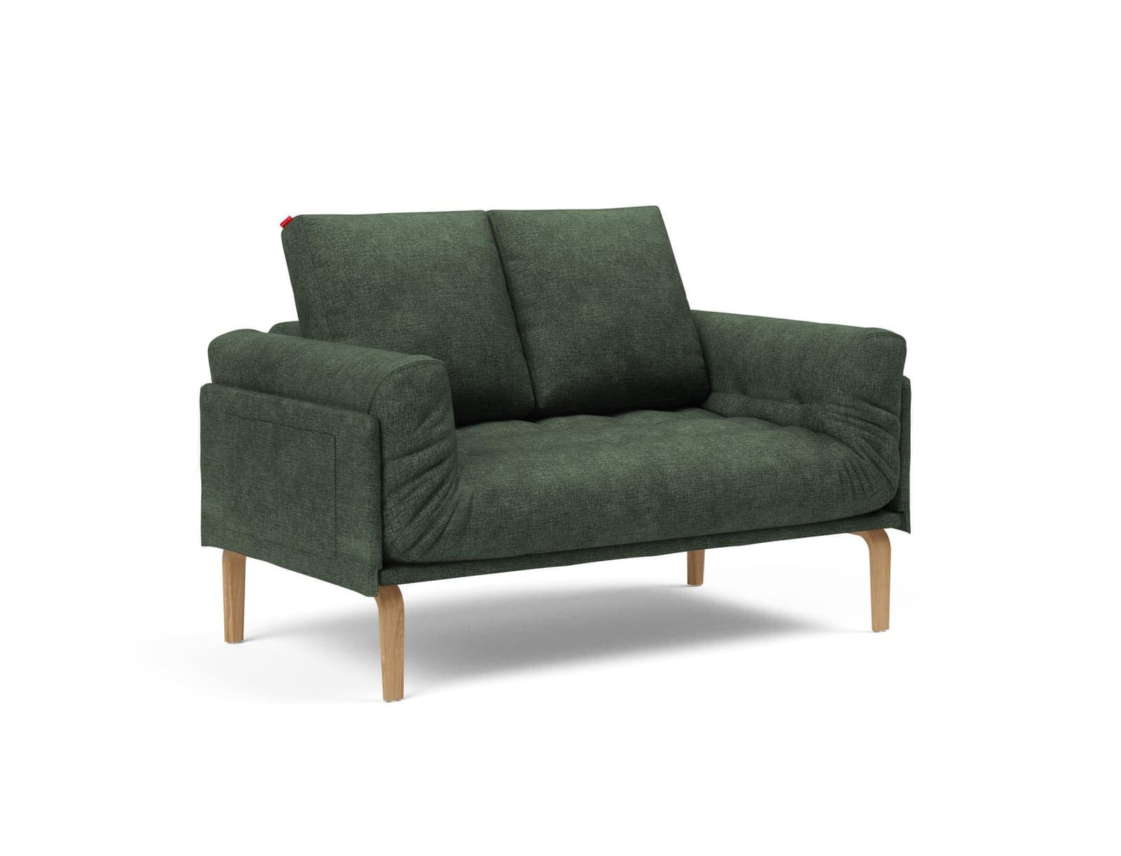 Rollo daybed i 281 Avella Pine Green, som sofa (2)