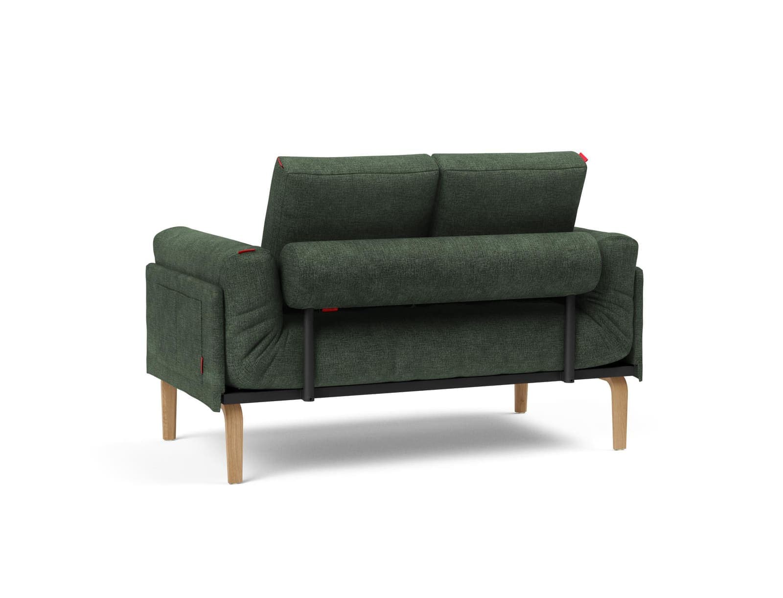 Rollo daybed i 281 Avella Pine Green, som sofa (5)