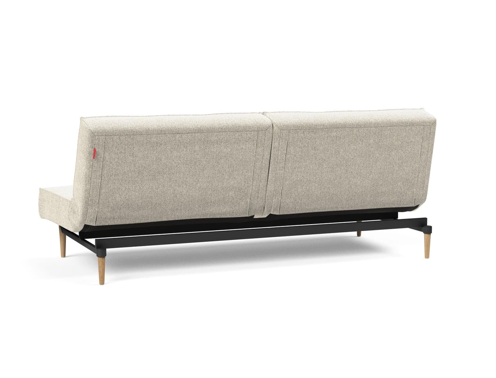 Splitback sovesofa i 357 Taura Off White, som sofa (5)